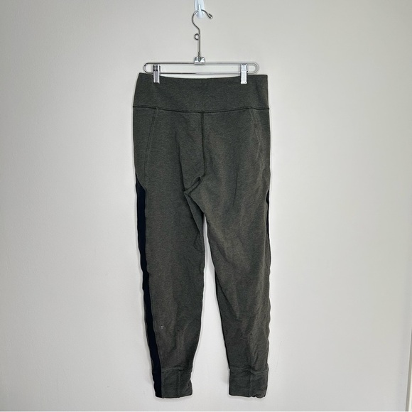 Lululemon Bolt Sweatpant Heathered  Gator Green Black Size 6 - Picture 4 of 7